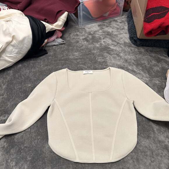 Sculpt Knit Bustier Longsleeve - Picture 4 of 4